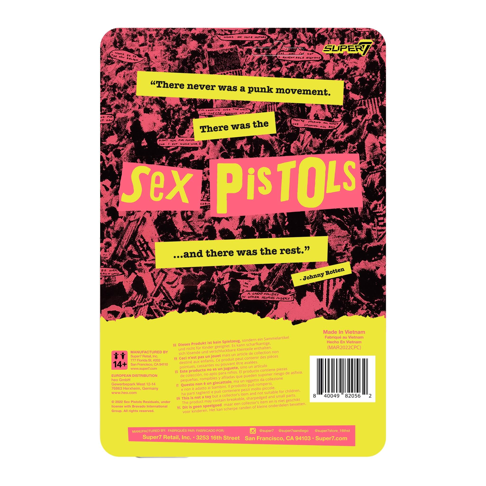 SUPER7 - Sex Pistols Reaction Figure - Johnny Rotten - Image 4