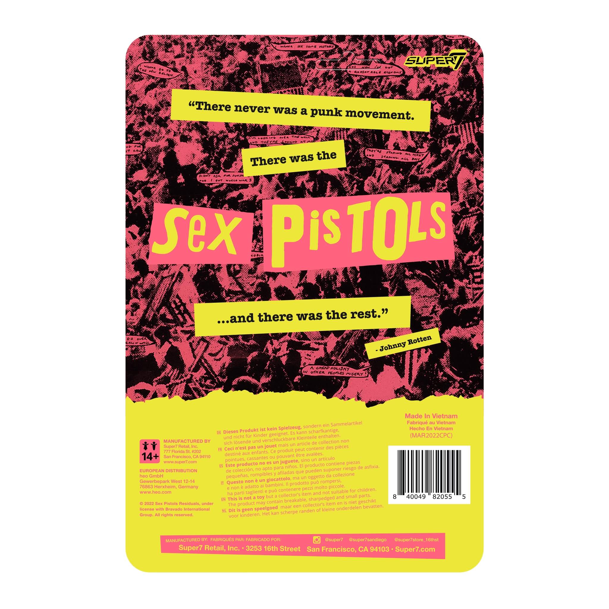SUPER7 - Sex Pistols Reaction Figure - Sid Vicious - Image 4