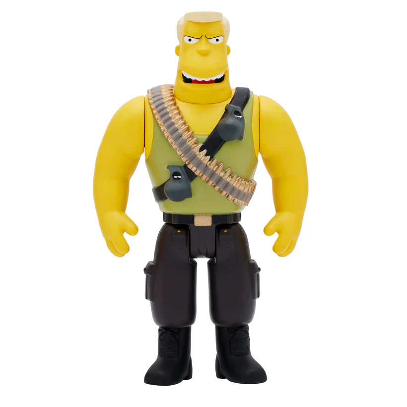 SUPER7 - Simpsons ReAction Figure - Wave 1 McBain - McBain (Commando) - Image 2