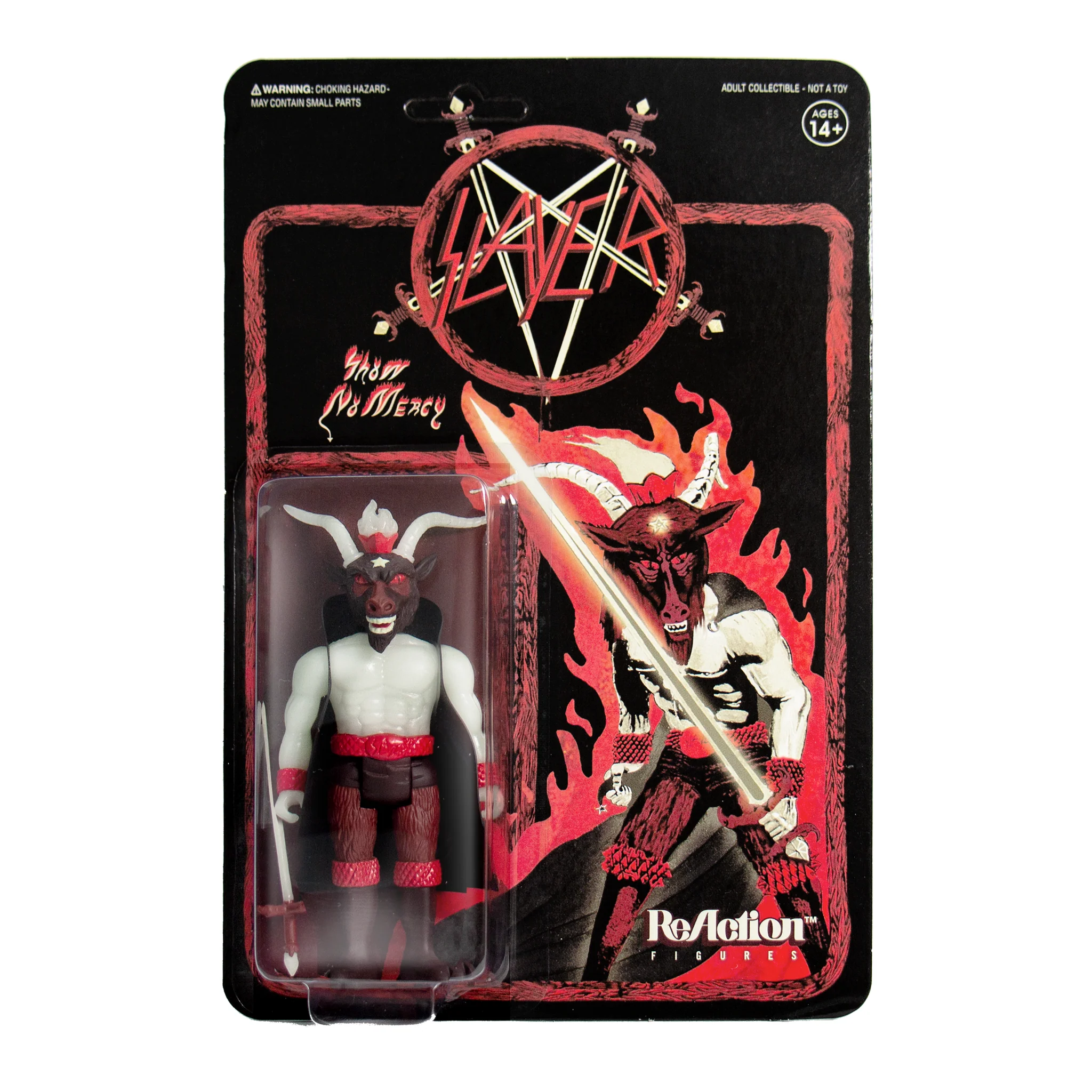 SUPER7 - Slayer ReAction Figure - Minotaur (Glow in the Dark)