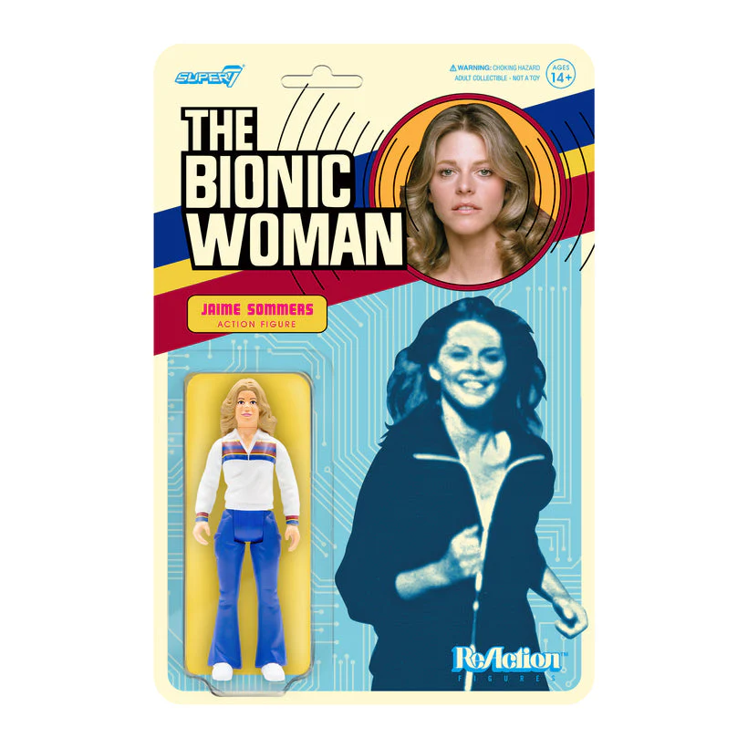 SUPER7 - The Bionic Woman ReAction Figure - Jamie Sommers