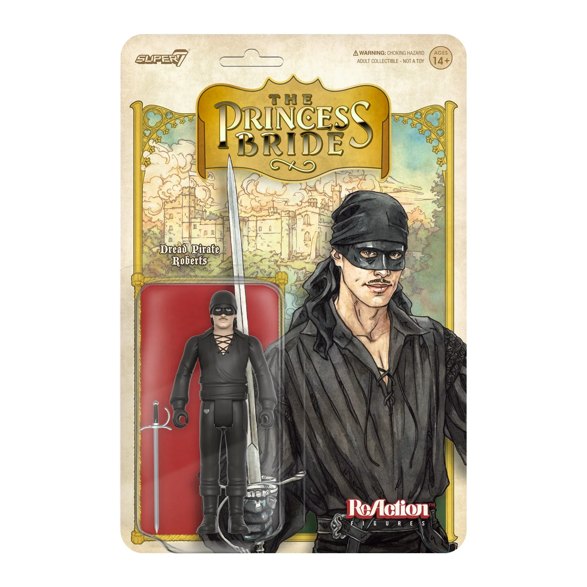 SUPER7 - The Princess Bride ReAction - Dread Pirate Roberts