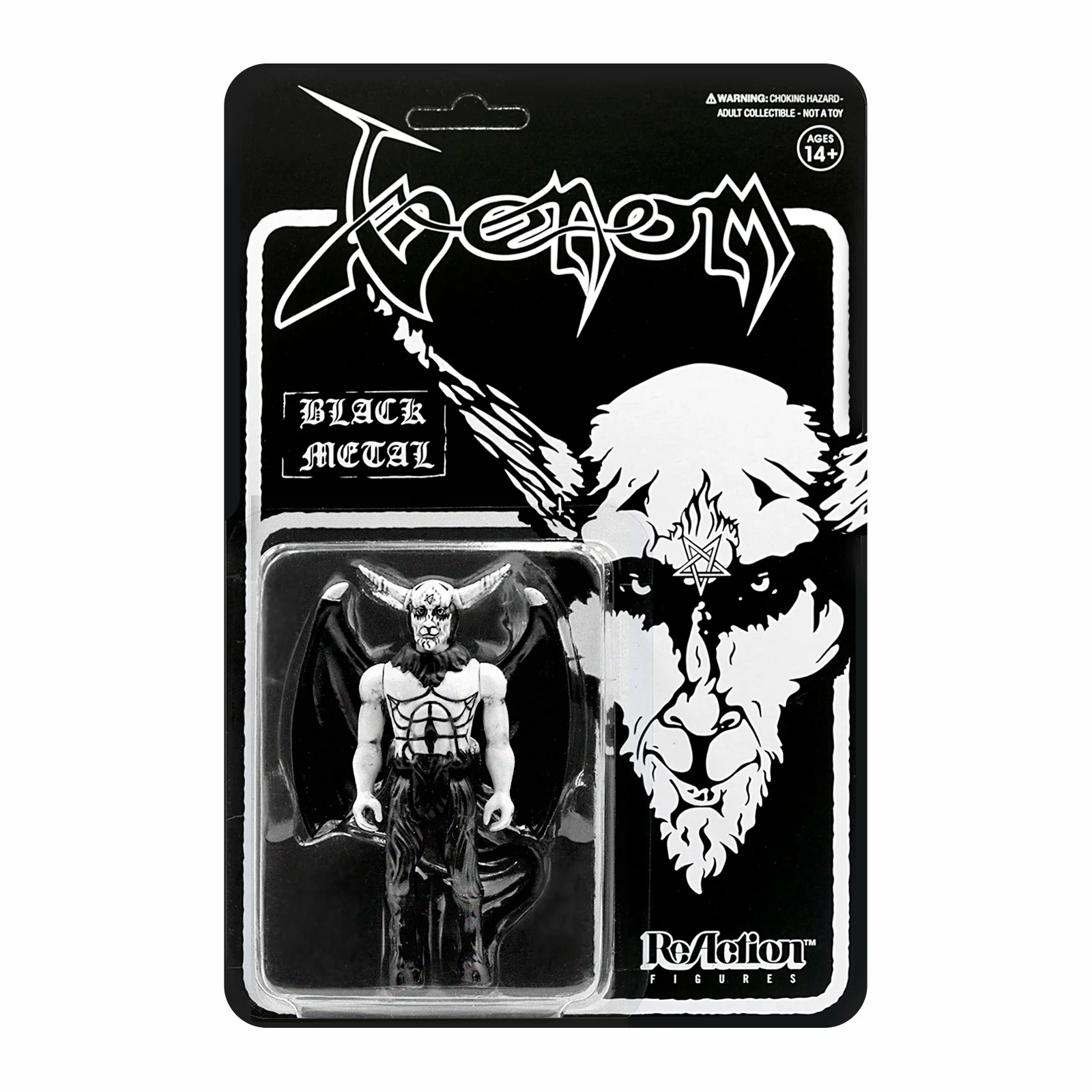 SUPER7 - Venom ReAction Figure - Black Metal