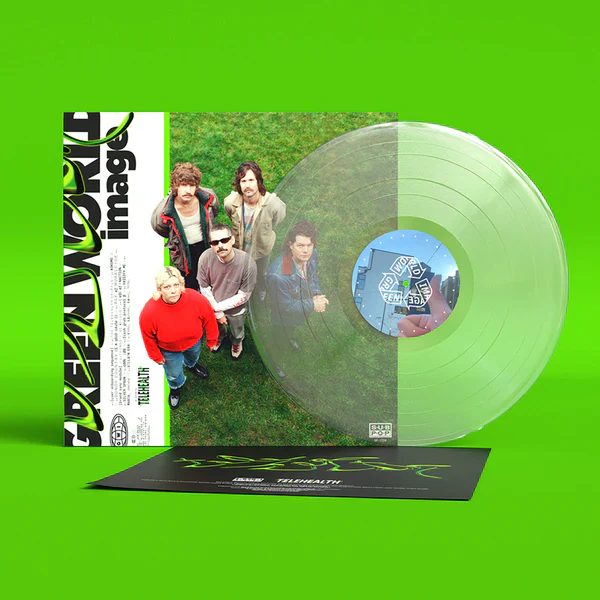Telehealth - Green World Image (Loser Edition/Crystal Clear Vinyl) (New Vinyl) - Image 2