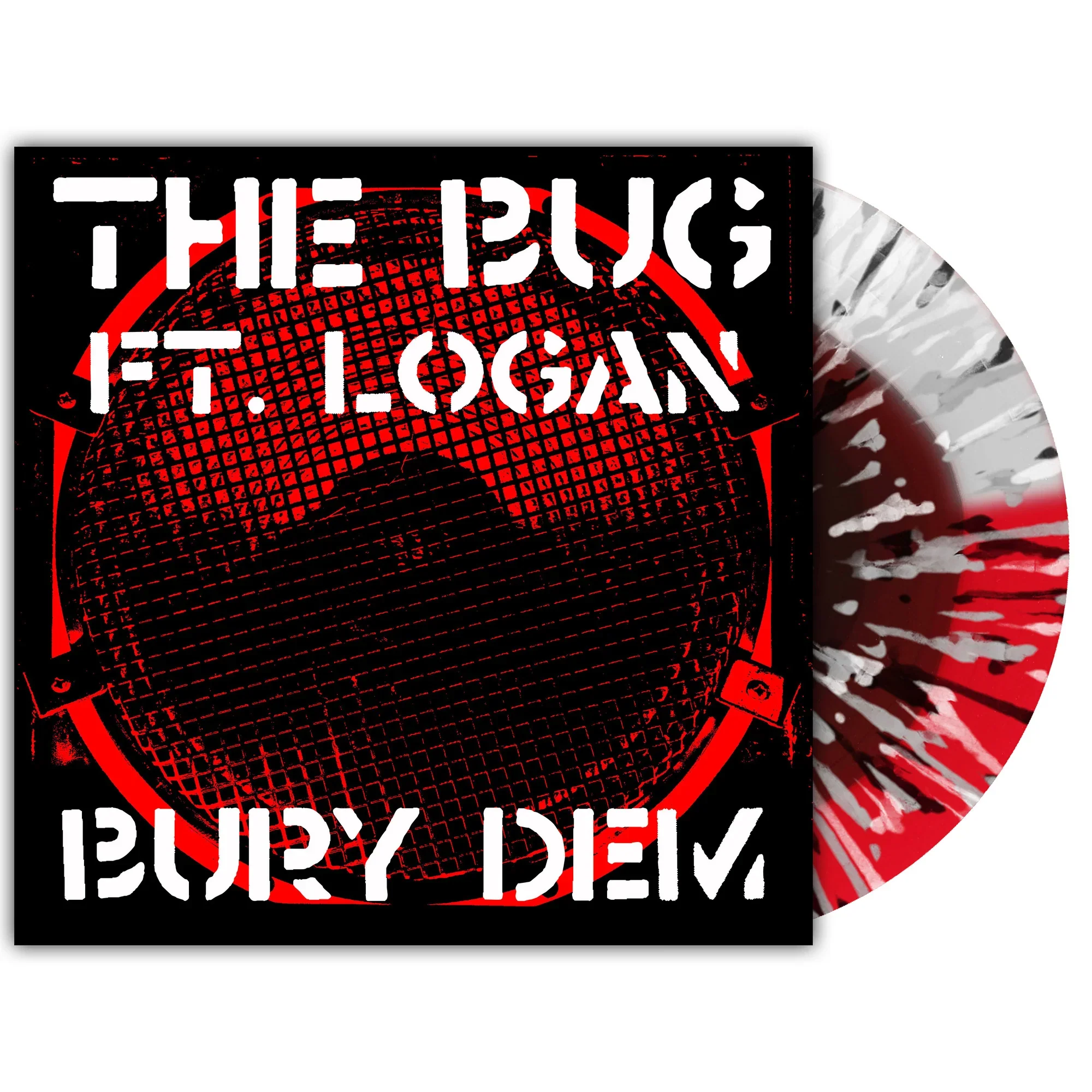The Bug Ft. Logan / Magugu - Burials / Mud (Splatter Vinyl) (New Vinyl)