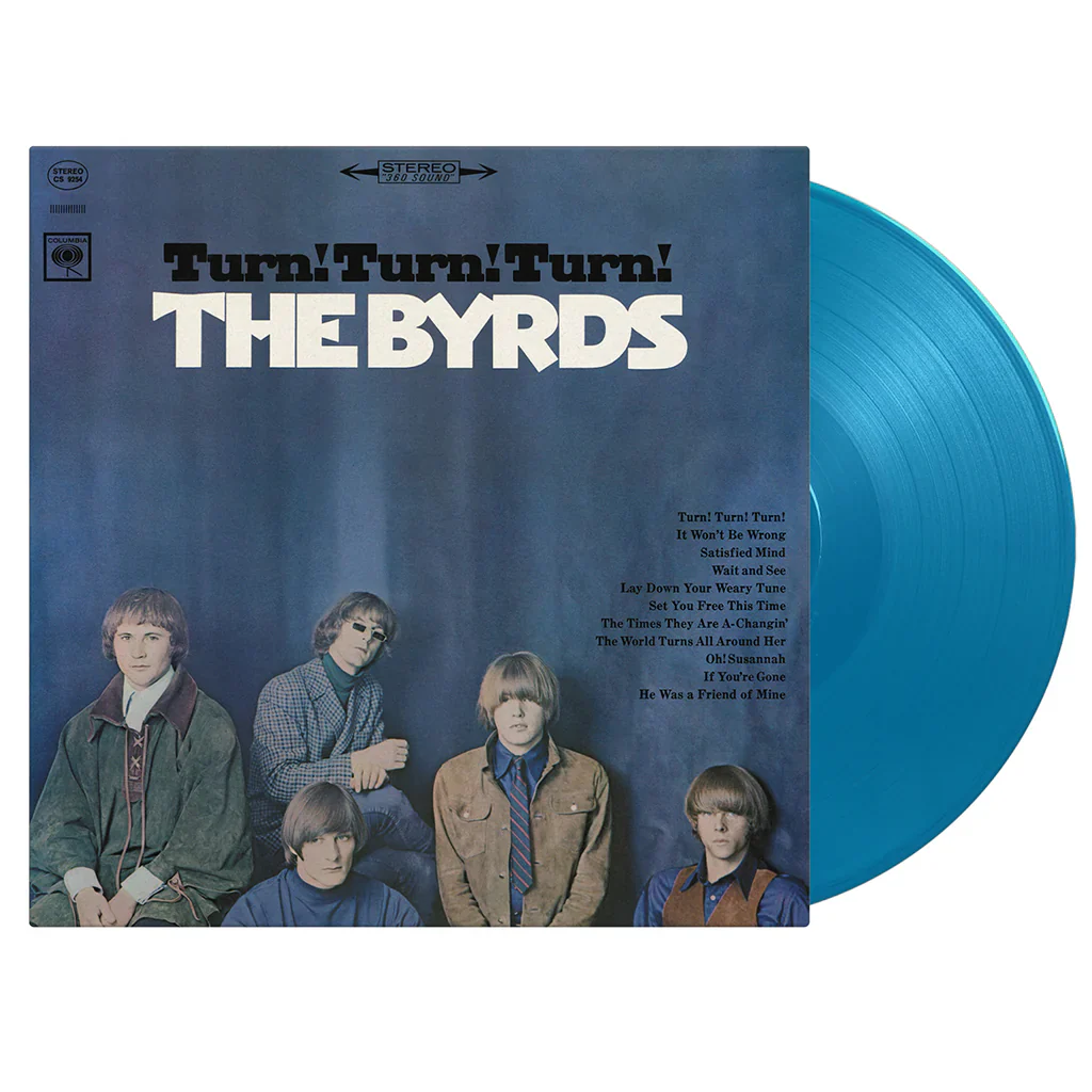 The Byrds - Turn! Turn! Turn! (Limited Anniversary Edition Blue Vinyl) (New Vinyl) - Image 2