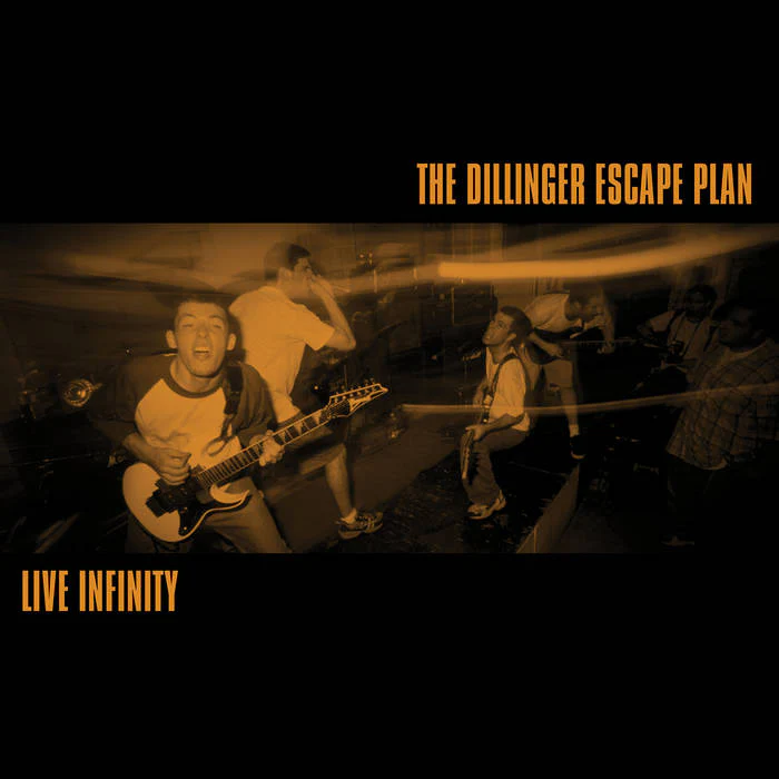 The Dillinger Escape Plan - Live Infinity (Black Inside Of Orange Krush Vinyl) (New Vinyl)