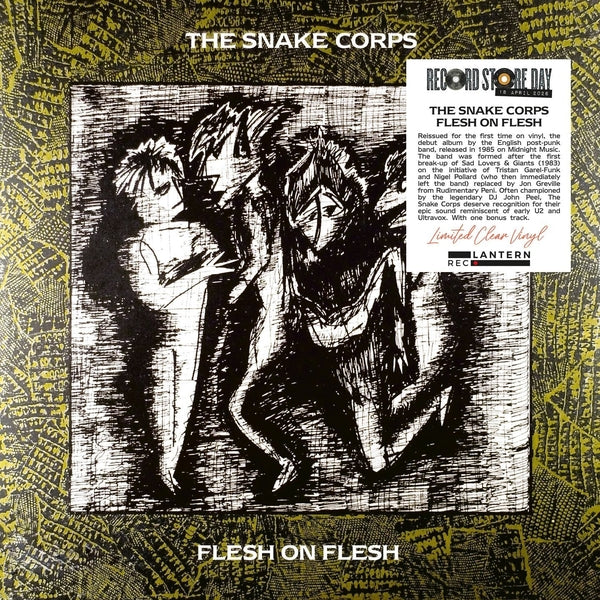 The Snake Corps - Flesh On Flesh (Clear Vinyl) (RSD 2026) (New Vinyl)