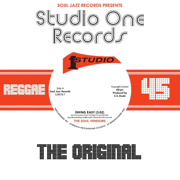 The Soul Vendors - Swing Easy/Ringo Rock 7" (New Vinyl)