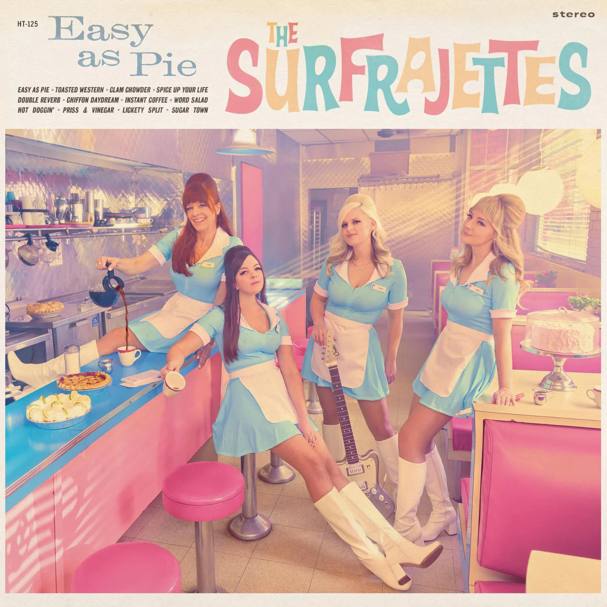 The Surfrajettes - Easy As Pie (RSD Black Friday 2024) (New Vinyl)