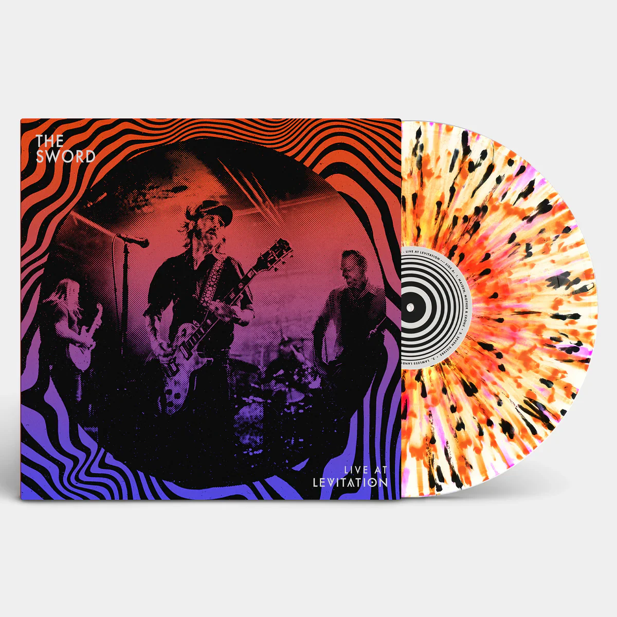 The Sword - Live At Levitation (Indie Exclusive Splatter Vinyl) (New Vinyl) - Image 2