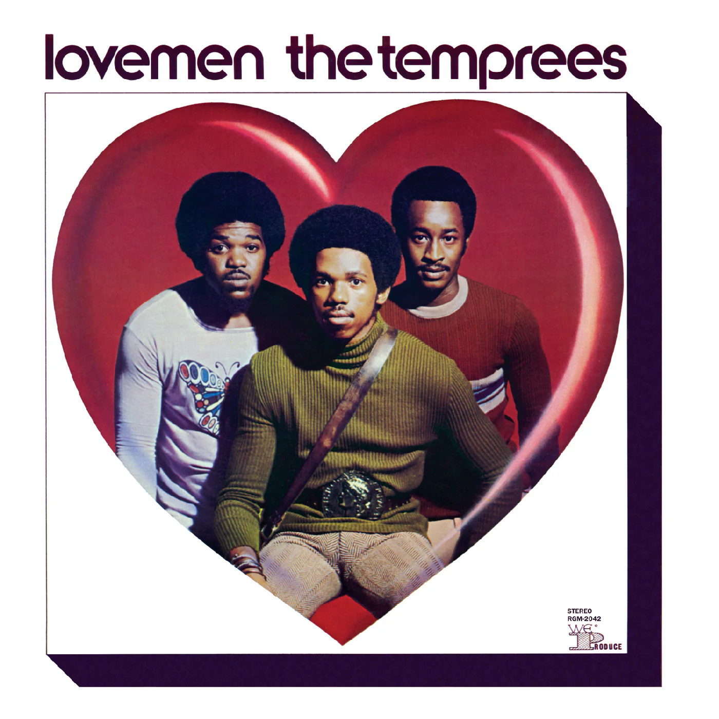 The Temprees - Lovemen (All-Analog Series) (Valentine Red Pet Plastic Vinyl) (New Vinyl)
