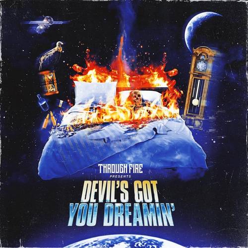 Through Fire - Devils Got You Dreamin' (Indie Exclusive Neon Magenta / Black & White Splatter) (New Vinyl)