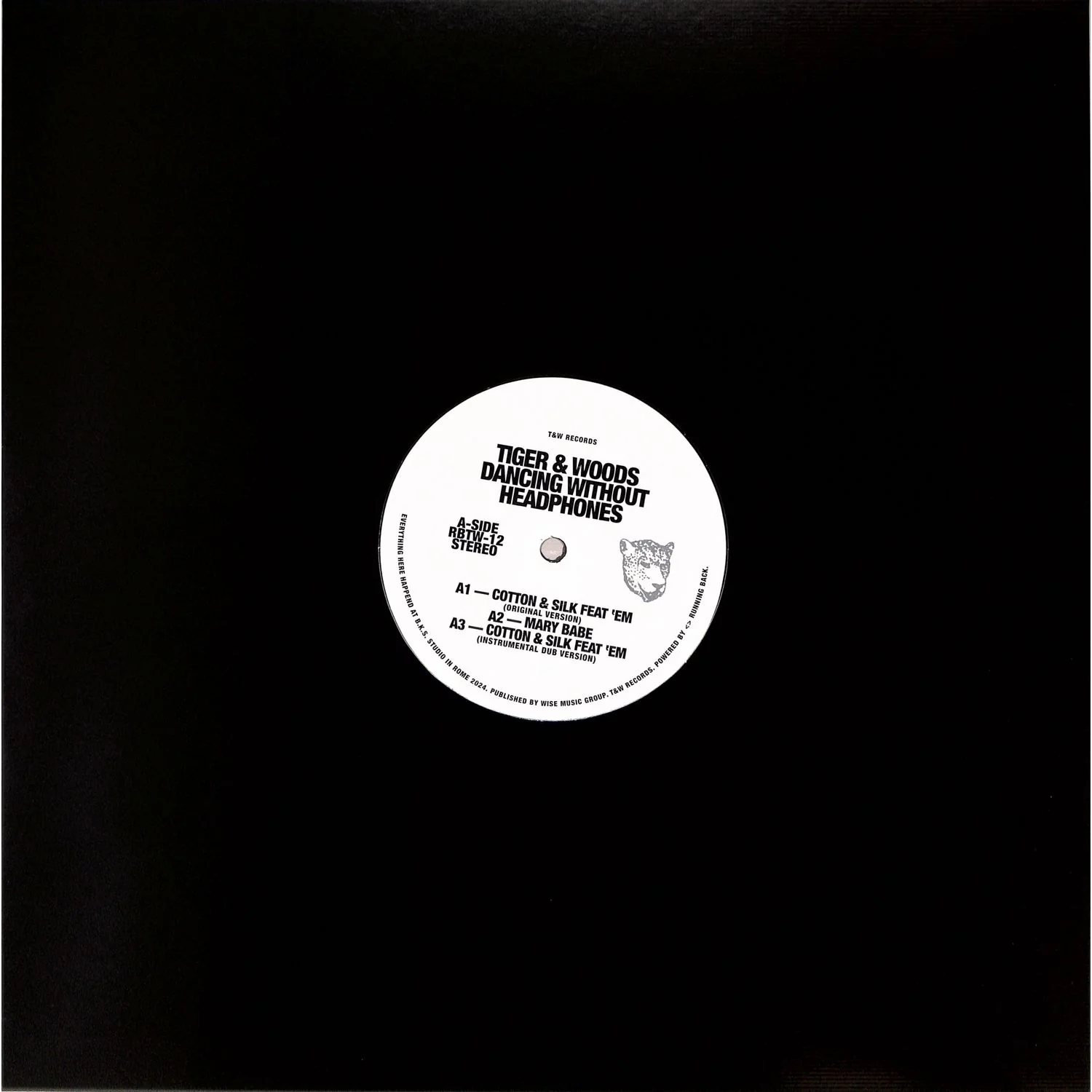 Tiger & Woods - Dancing Without Headphones 12" (New Vinyl)