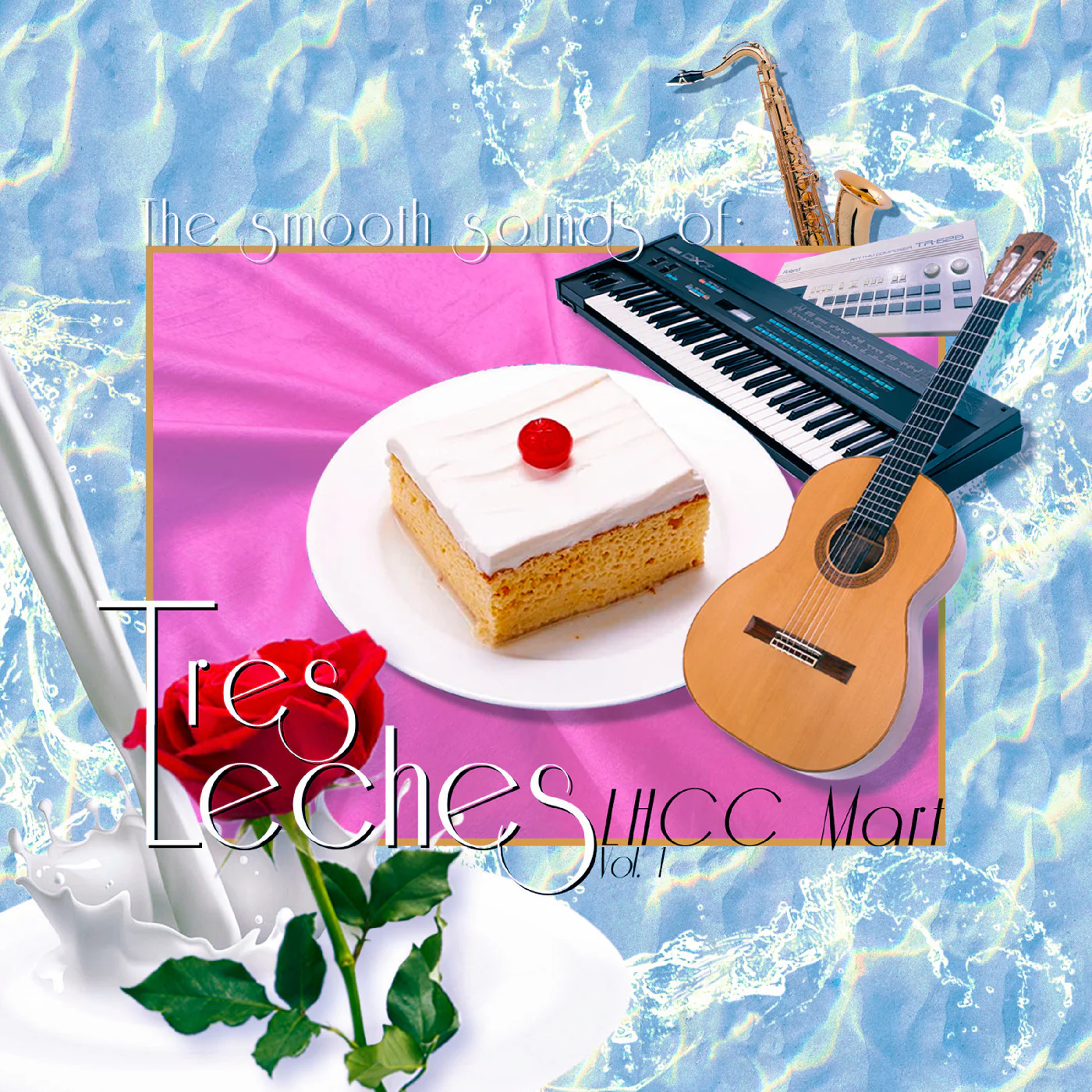 Tres Leches - The Smooth Sounds Of Tres Leches, LHCC Mart Vol. 1 ("Tres Leches Swirl" Vinyl) (New Vinyl)