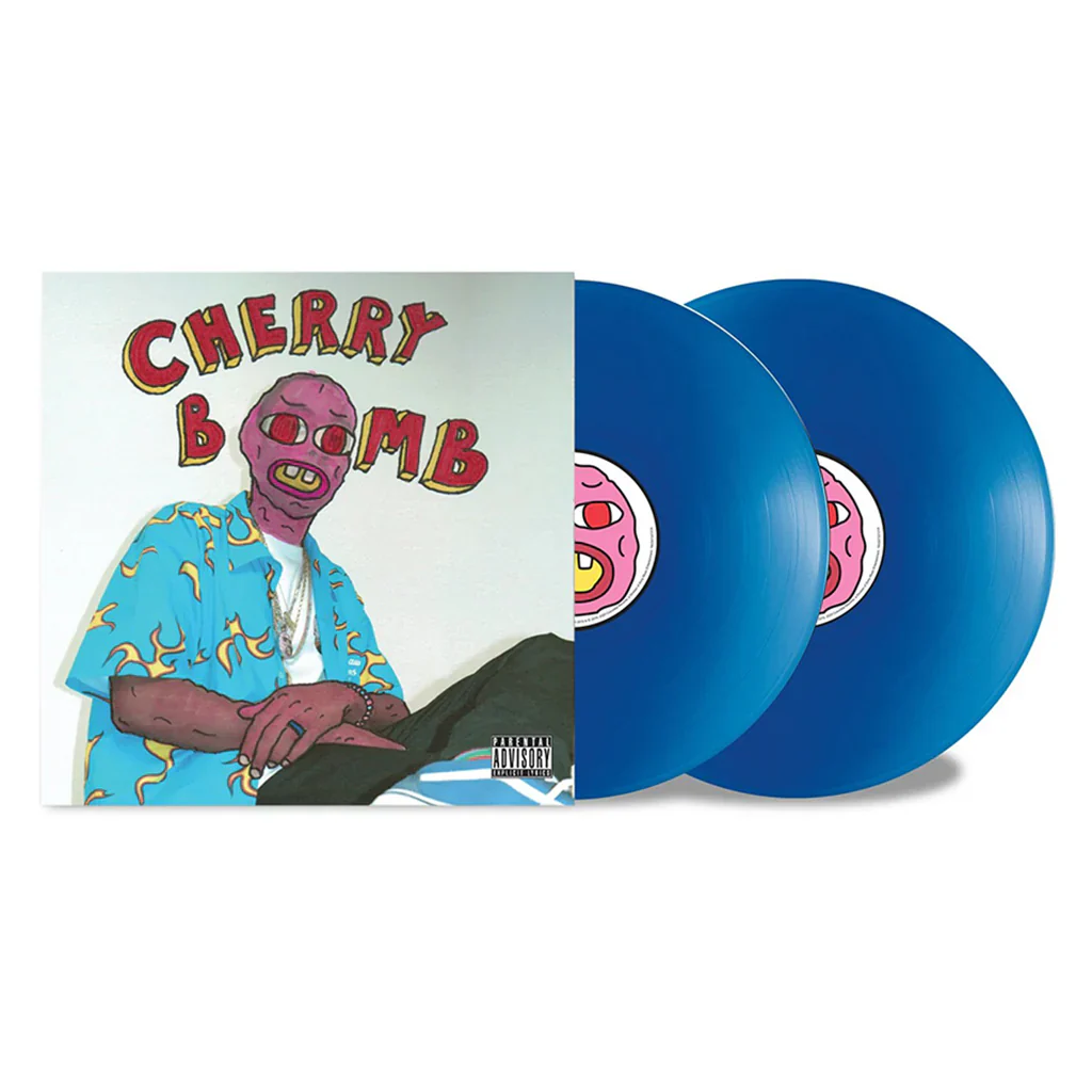 Tyler, The Creator - Cherry Bomb (Alternate "Mask" Cover) (2LP Blue Vinyl) (New Vinyl) - Image 2