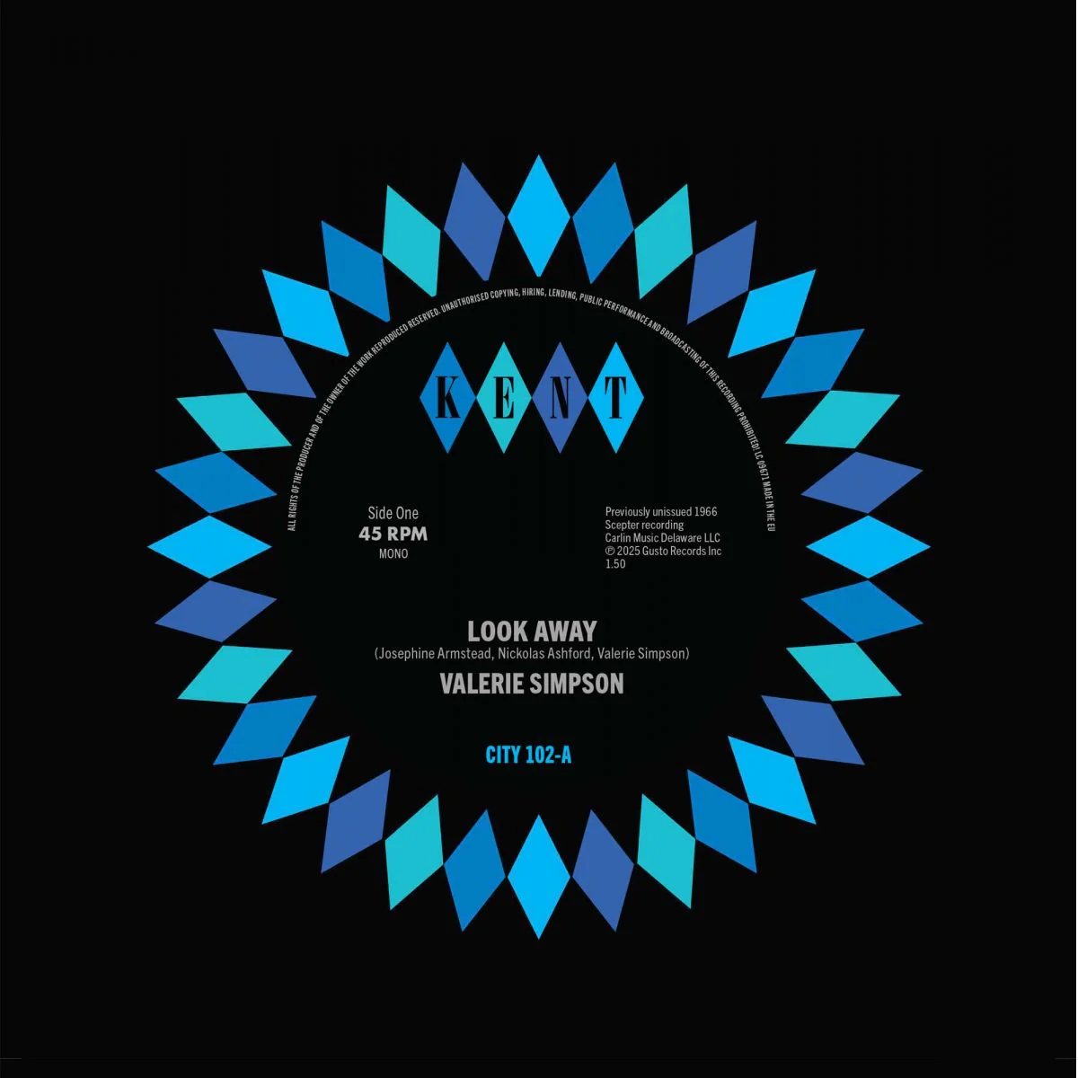 Valerie Simpson - Look Away / It's Just Love 7" (New Vinyl)