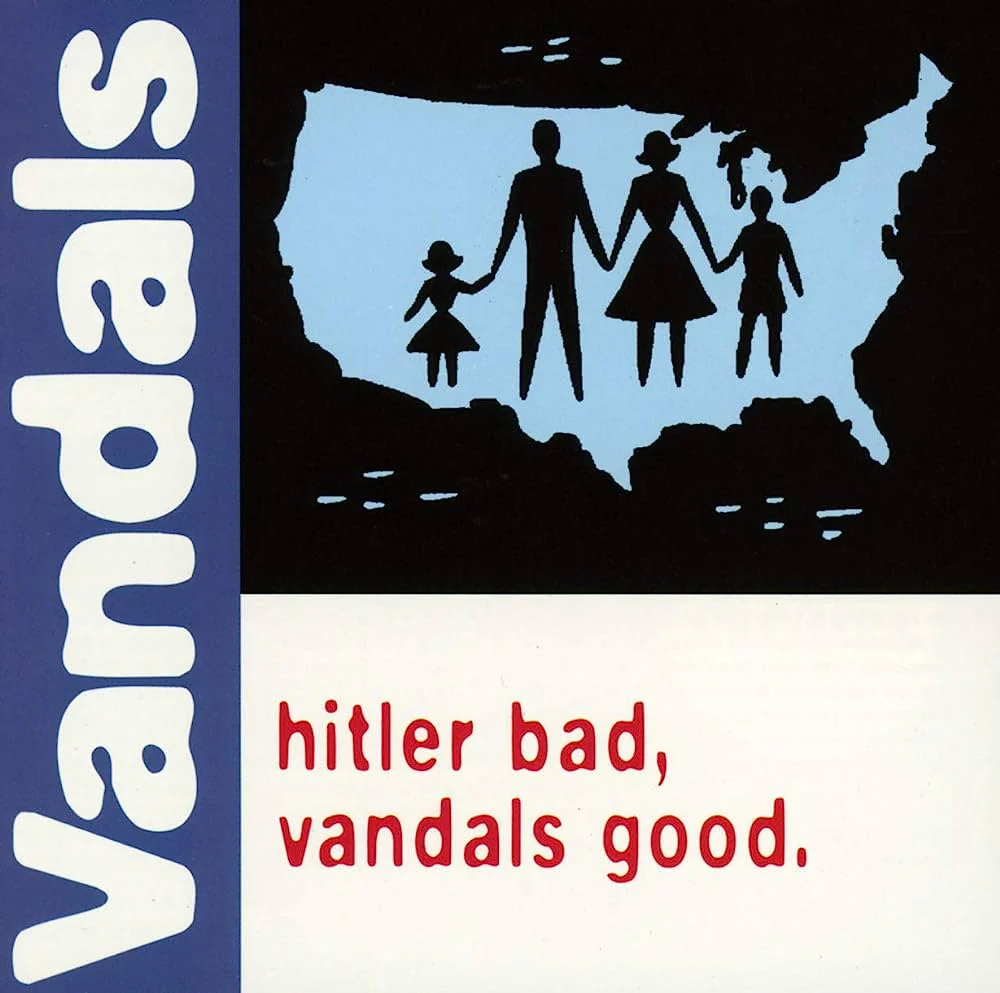 Vandals - Hitler Bad Vandals Good (25th Anniversary Blue/White Splatter) (New Vinyl)