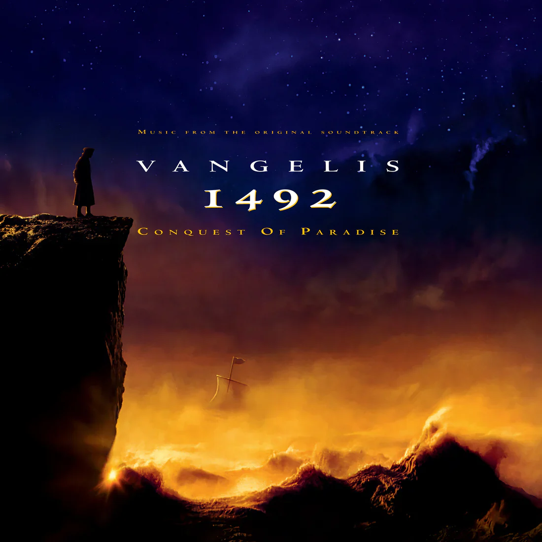 Vangelis - 1492: Conquest Of Paradise (Music From The Original Soundtrack) (2LP Yellow Flame Vinyl) (New Vinyl)