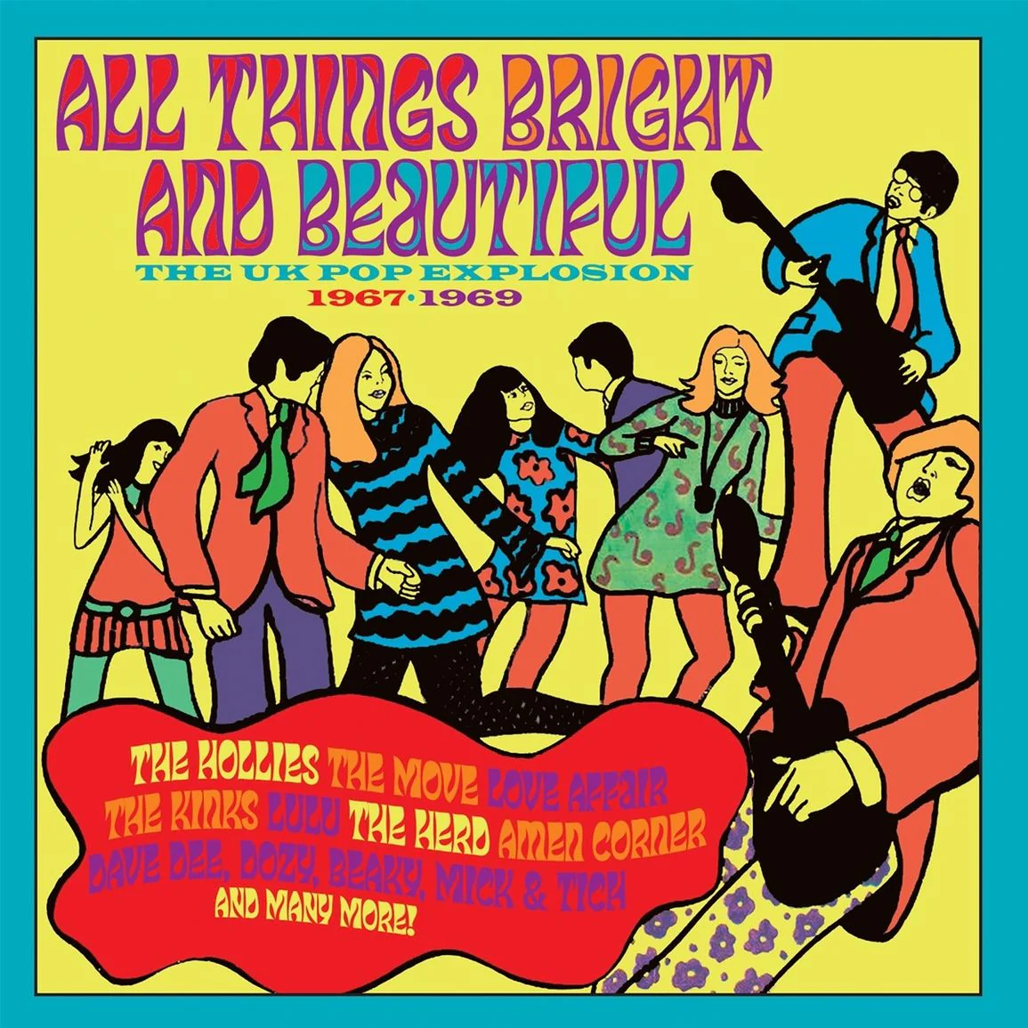 Various Artists - All Things Bright And Beautiful: The UK Pop Explosion 1967-1969 (3CD) (New CD)