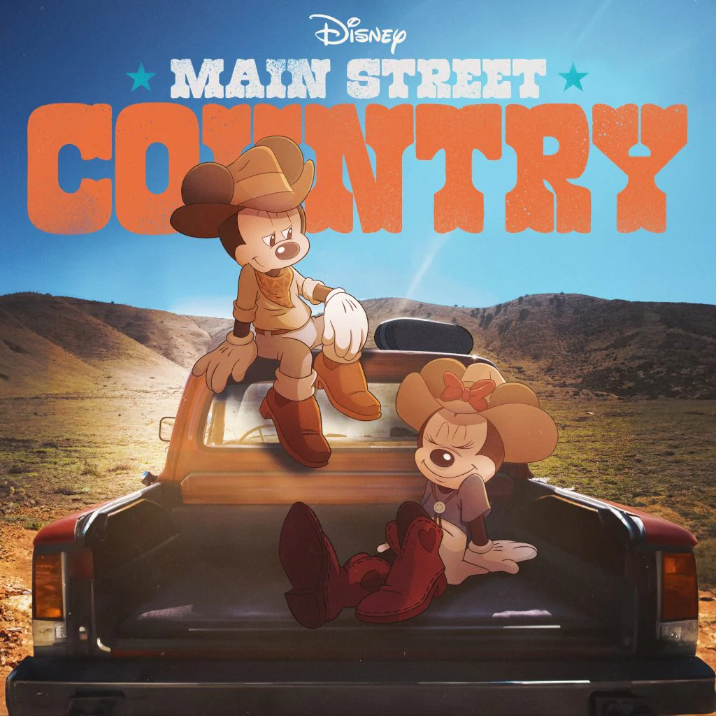 Various Artists - Disney Main Street Country (Smokey Amber Vinyl) (New Vinyl)
