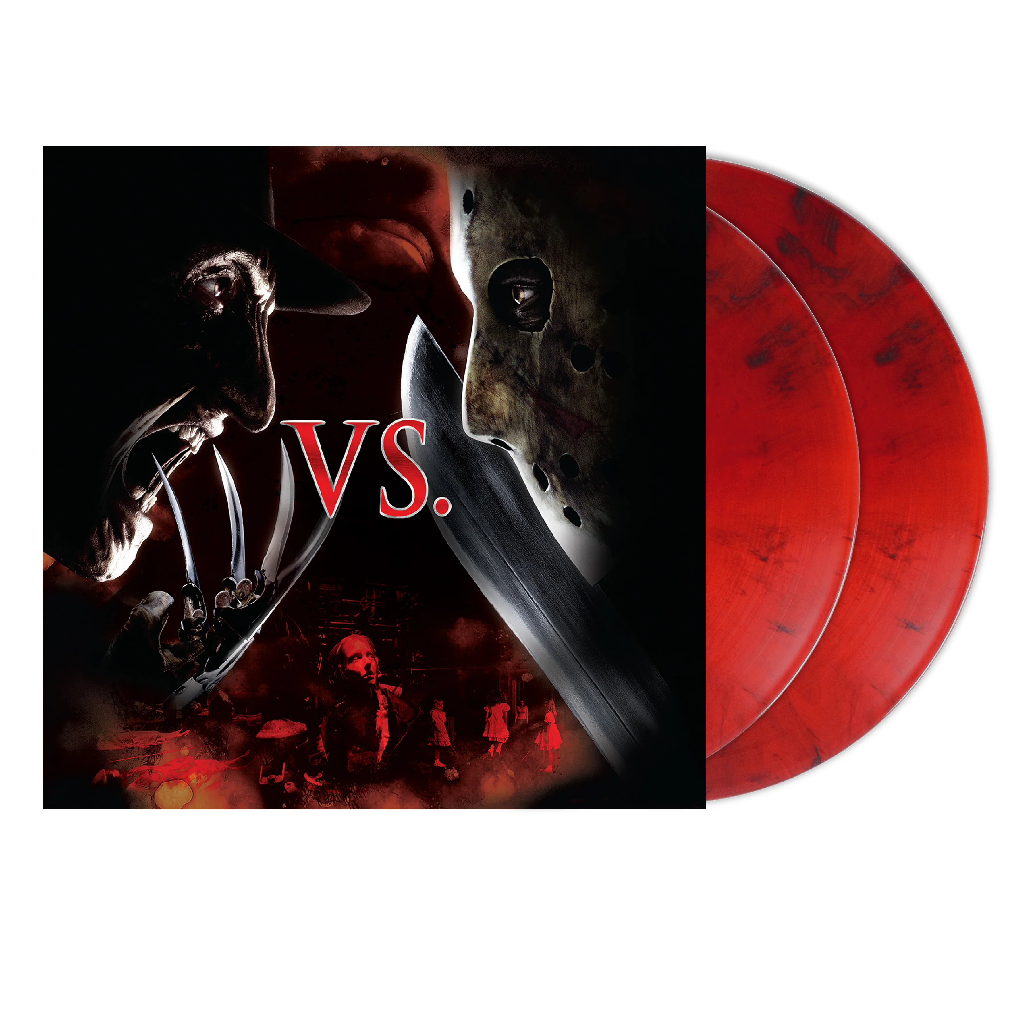 Various Artists - Freddy vs. Jason--The Original Motion Picture Soundtrack (Red Smoke Vinyl) (New Vinyl) - Image 2
