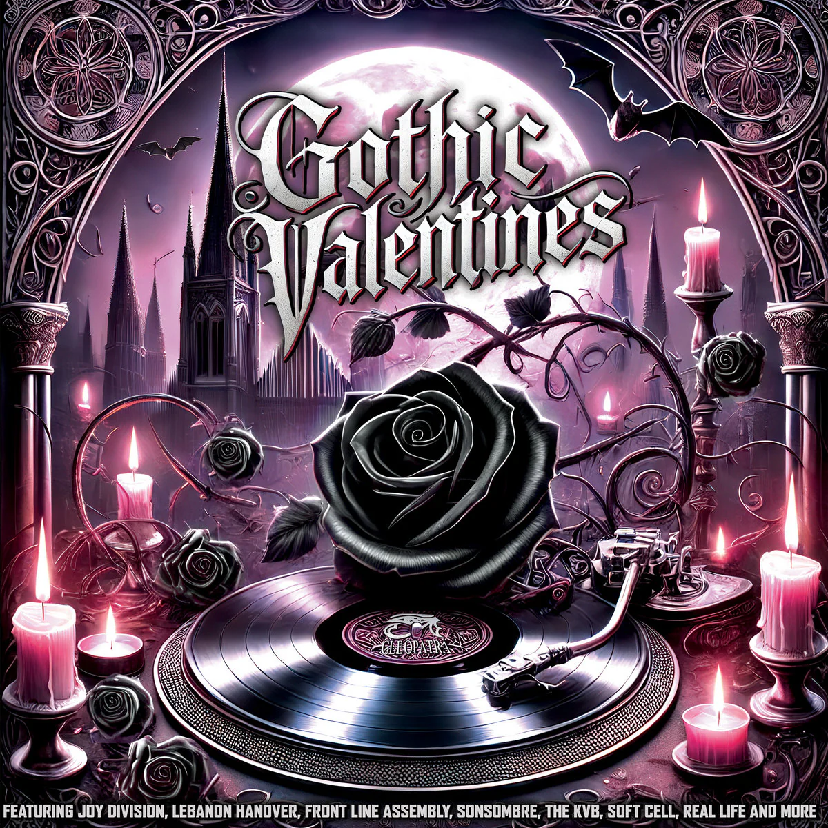 Various Artists - Gothic Valentines (Purple & Black Splatter Vinyl) (New Vinyl)