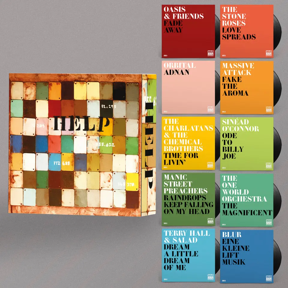 Various Artists - Help 30th Anniversary (10 X 7" Boxset) (New Vinyl) - Image 2