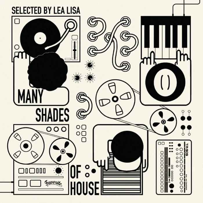 Various Artists - Many Shades Of House (Selected By Lea Lisa) (New Vinyl)