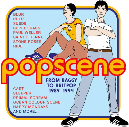 Various Artists - Popscene: From Baggy To Britpop 1989-1994 (4CD) (New CD)
