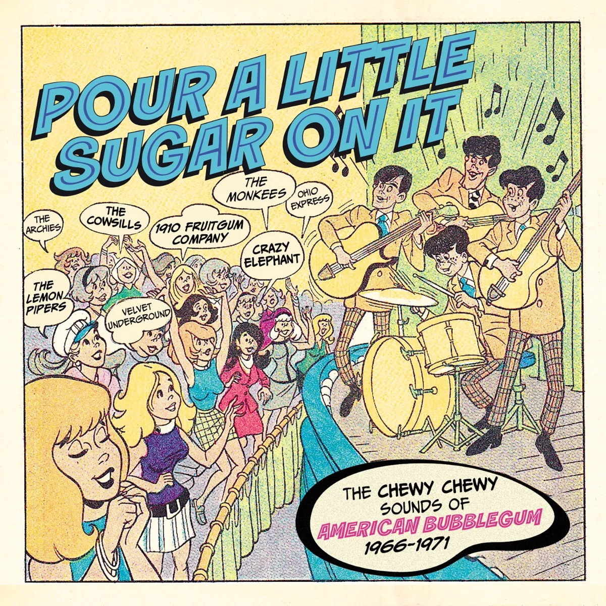Various Artists - Pour A Little Sugar On It (3CD): American Bubblegum 1966-1971 (New CD)