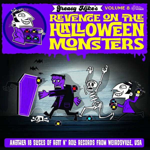 Various - Greasy Mike Volume 8: Revenge on the Halloween Monsters (New Vinyl)