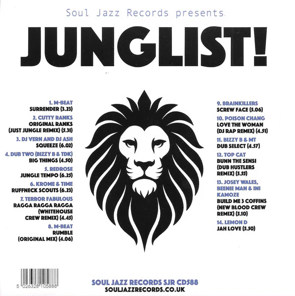 Various - Junglist! Old Skool Ragga, D&B, Jungle 1993-95 (New CD) - Image 2
