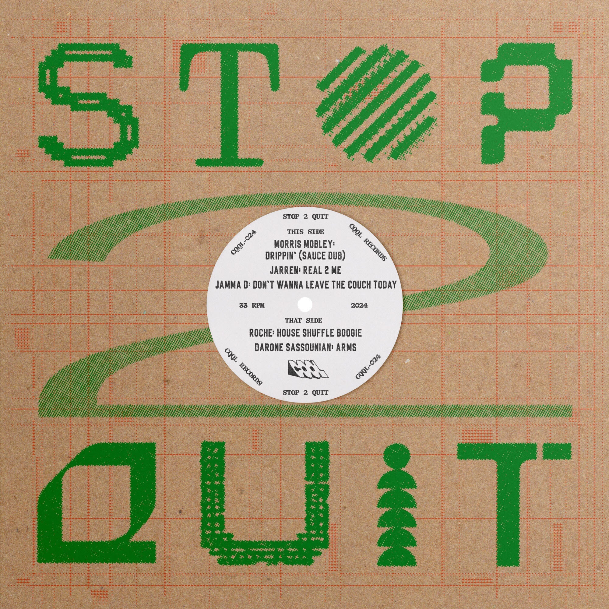 Various - Stop 2 Quit (12") (New Vinyl)