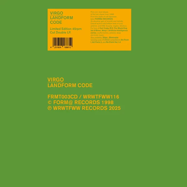 Virgo - Landform Code (New Vinyl)