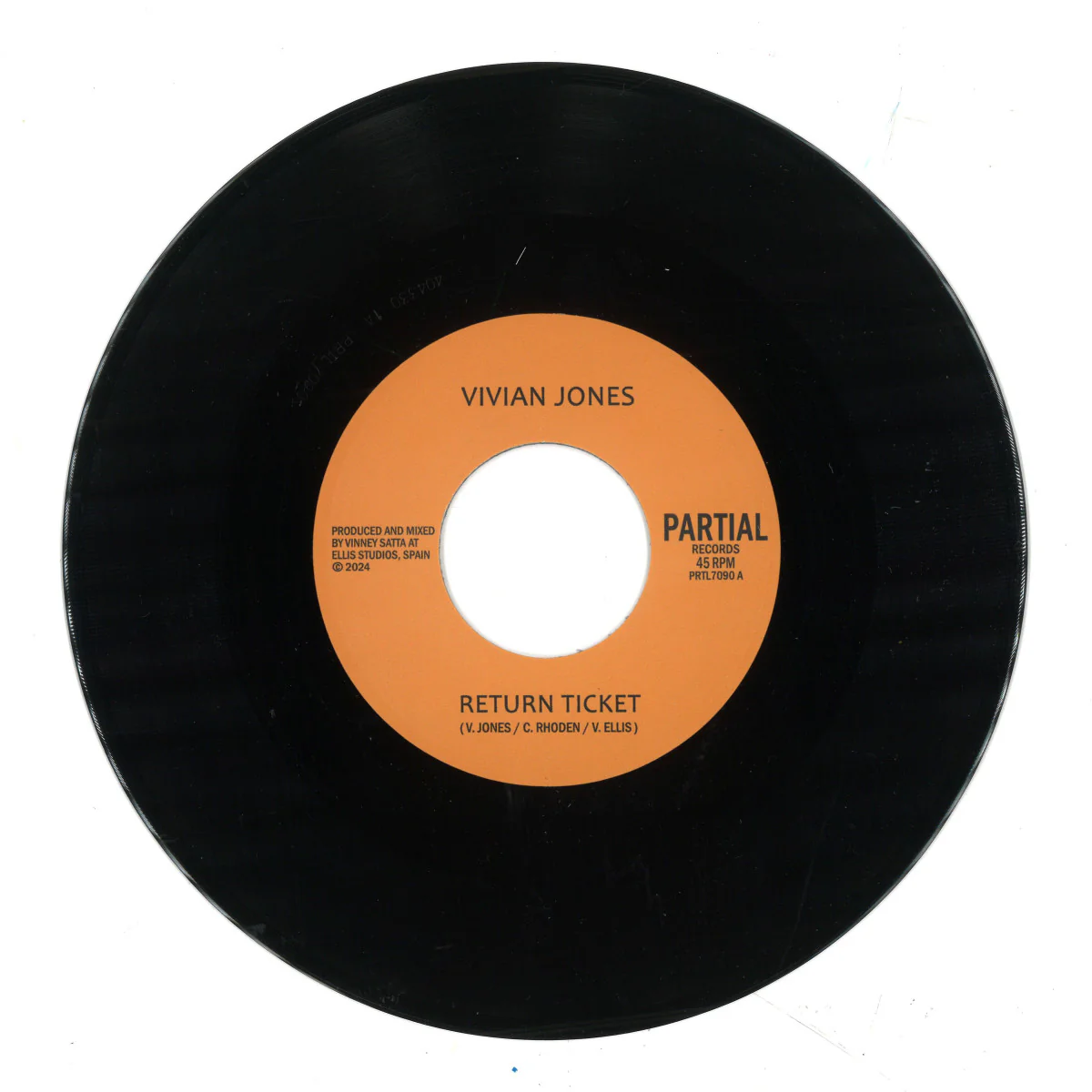 Vivian Jones - Return Ticket 7" (New Vinyl)