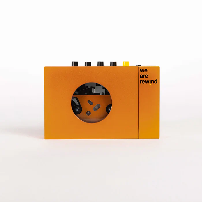 WE ARE REWIND - Orange Cassette Player • Serge