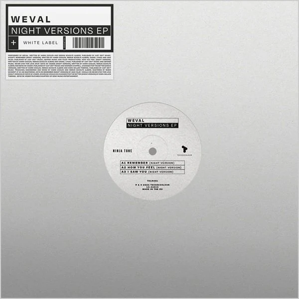 Weval - Night Versions EP (New Vinyl)
