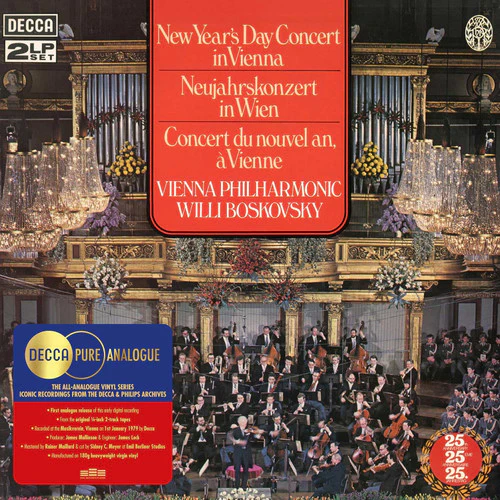 Wiener Philharmoniker - New Years Day Concert (Decca Pure Analogue Series) (New Vinyl)