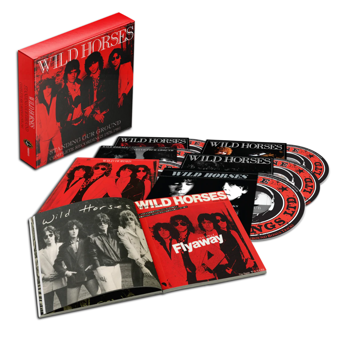 Wild Horses - Standing Our Ground: Complete Recordings 1978-1981 (6CD) (New CD)