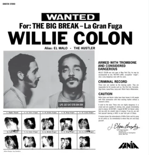 Willie Colon - La Gran Fuga (The Big Break) (New Vinyl)