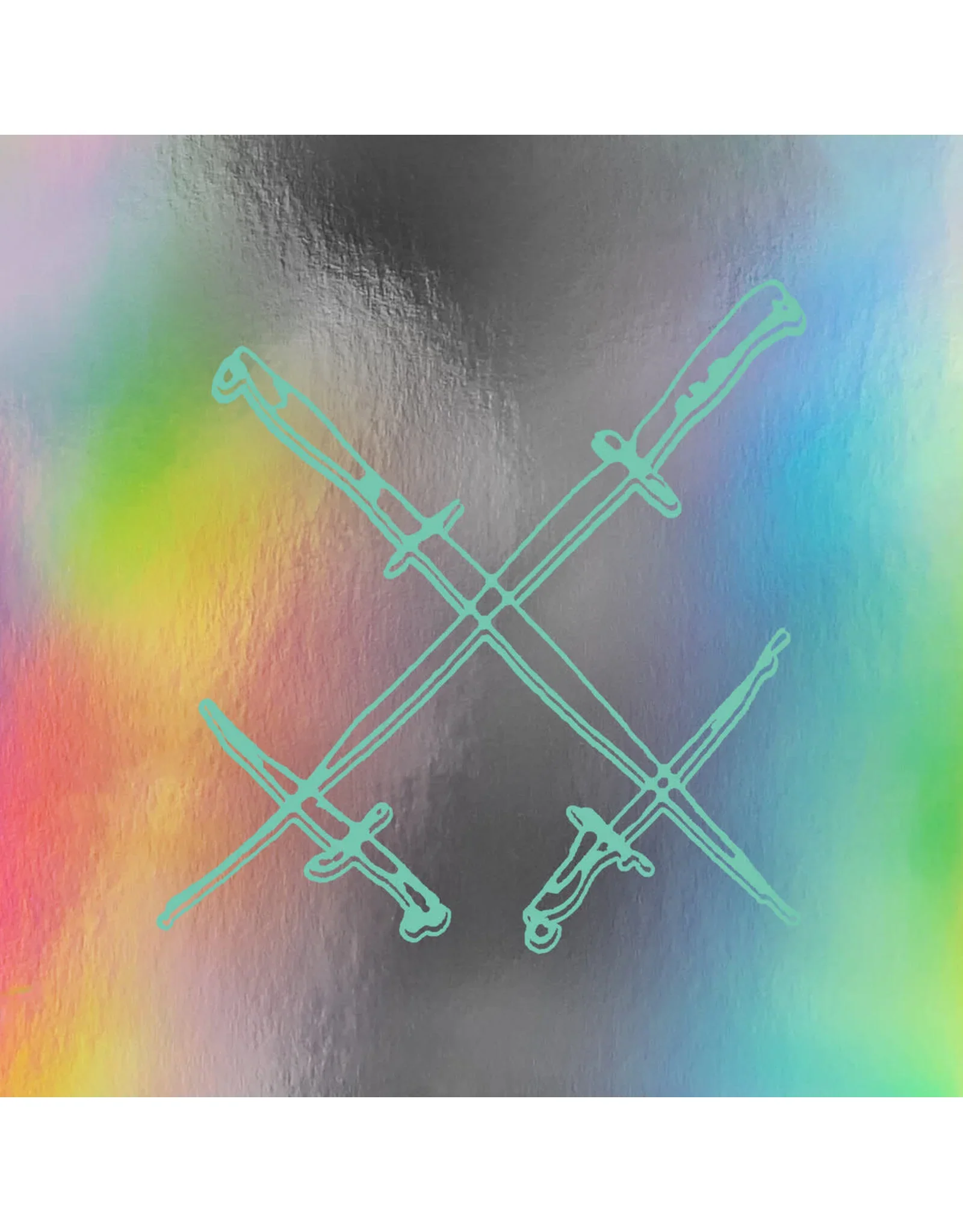 Xiu Xiu - 13" Frank Beltrame Italian Stiletto with Bison Horn Grips (Green Vinyl) (New Vinyl)